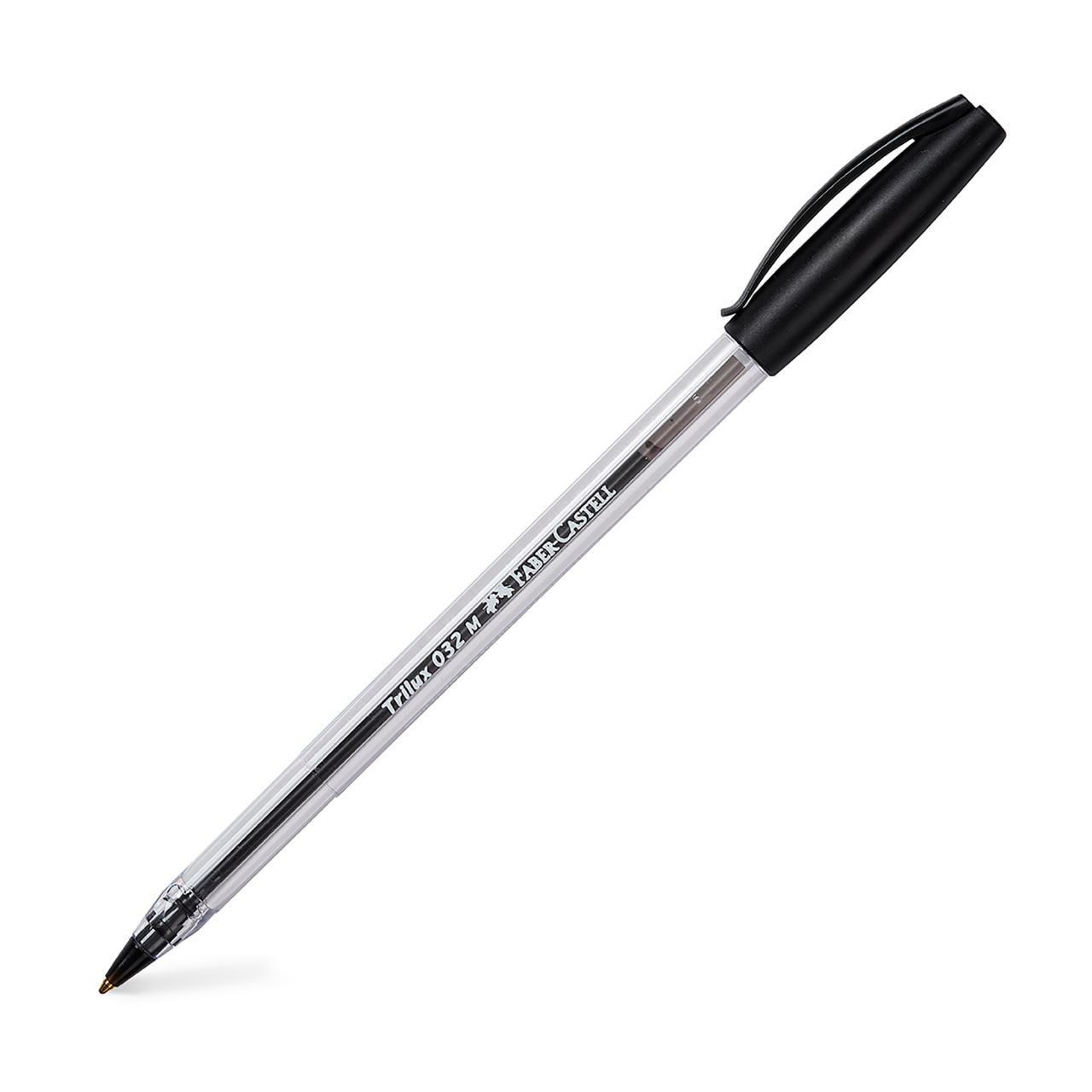 Faber-Castell - Trilux 032 ballpoint pen, M, display of 50, black