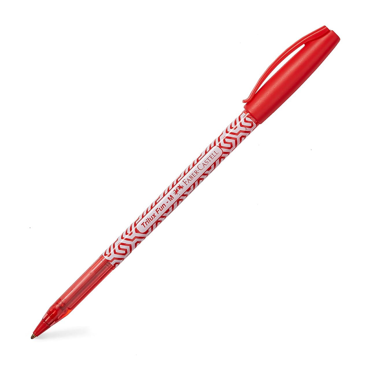 Faber-Castell - Ball pen Trilux Fun red 12x