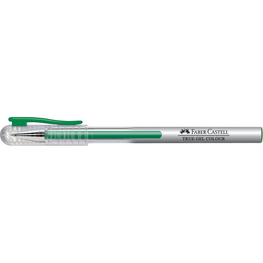 Faber-Castell - Gel pen True Gel, 0.7mm, green