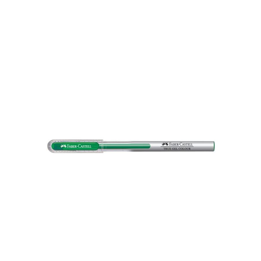 Faber-Castell - Gel pen True Gel, 0.7mm, green