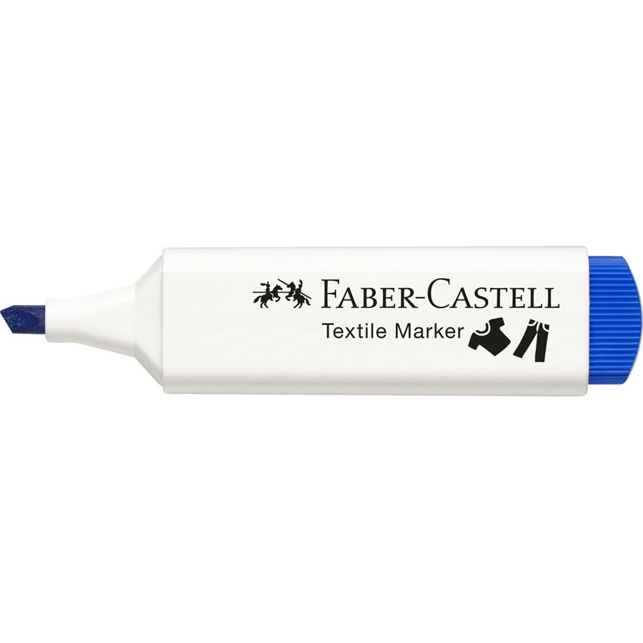 Faber-Castell - Textile Marker blue