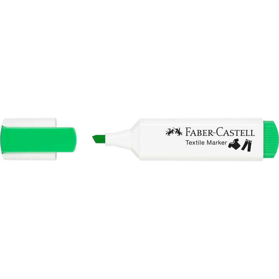 Faber-Castell - Textile Marker neon green