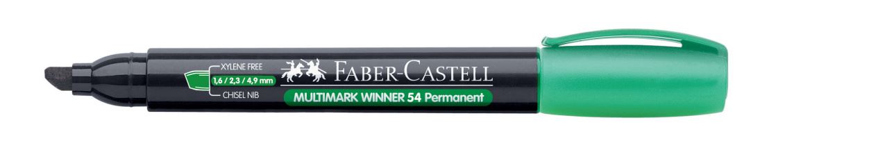 Faber-Castell - Marker Multimark Winner 54E green