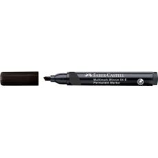 Faber-Castell - Multimark Winner 54-E permanent marker, chisel tip, black
