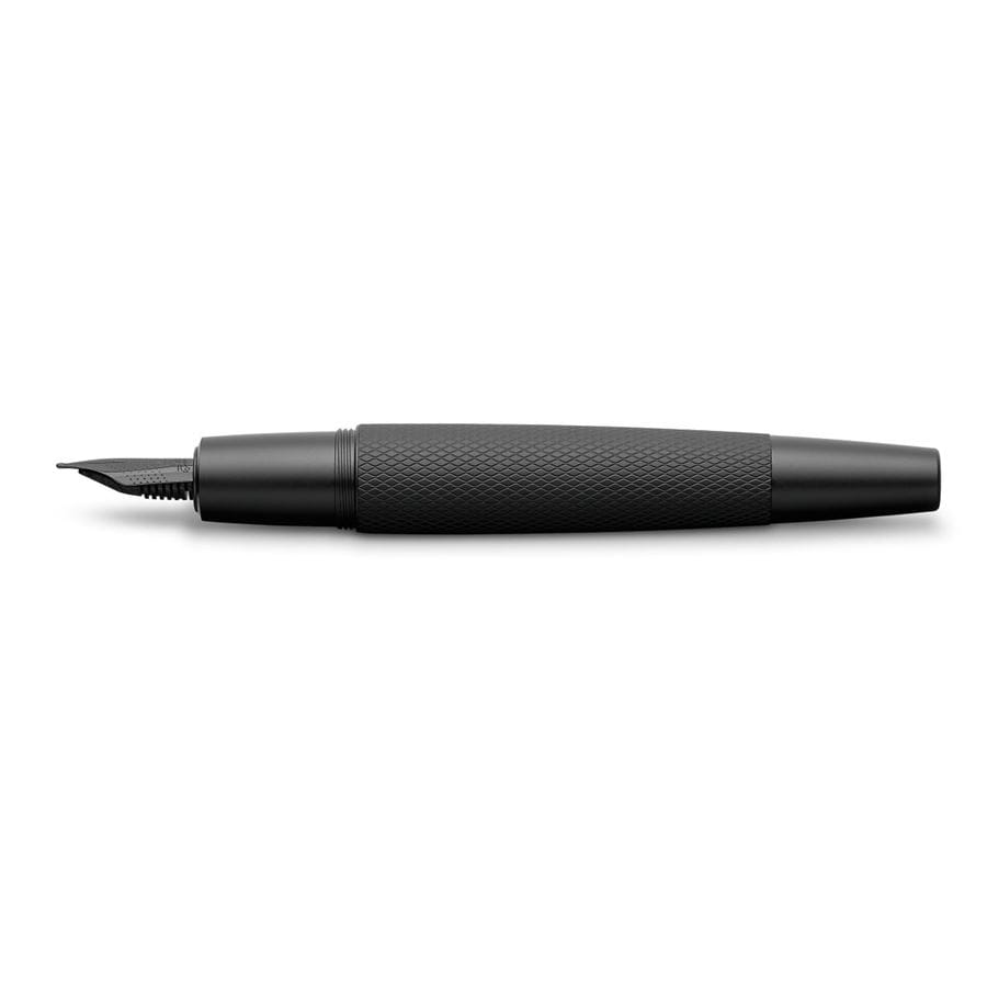 Faber-Castell - e-motion Pure Black fountain pen, EF, black